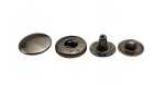 Napy zatrzaski ALFA kaletnicze 12,5 mm 10 sztuk czarne