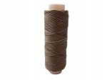 Nici woskowane do szycia skóry 40 m / 0,45 khaki