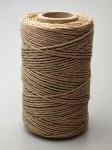 Dratwa nabłyszczana nici sznurek naturalne 100 g