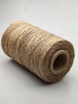 Dratwa nabłyszczana nici sznurek naturalne 100 g