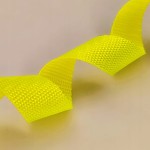 Taśma nośna MOCNA poliestrowa 20 mm / 1,1 mm żółty neon 1 metr (1005)