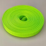 Taśma nośna MOCNA poliestrowa 15 mm / 1,1 mm zielony neon 50 metrów (1001)