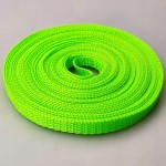 Taśma nośna MOCNA poliestrowa 10 mm / 1,1 mm zielony neon 10 m (1001)