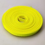 Taśma nośna MOCNA poliestrowa 10 mm / 1,1 mm żółty neon 10 m (1005)