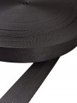 Taśma nośna 1,4 mm MOCNA poliestrowa P11 38 mm 1 m czarna