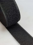 Taśma RZEP 38 mm komplet haczyk + pętelka 25 metrów czarna