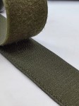 Taśma RZEP 50 mm komplet haczyk + pętelka obie strony oliwka 1 metr