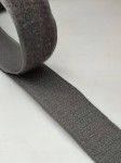 Taśma rzep 30 mm komplet haczyk + pętelka obie strony 1 metr szara