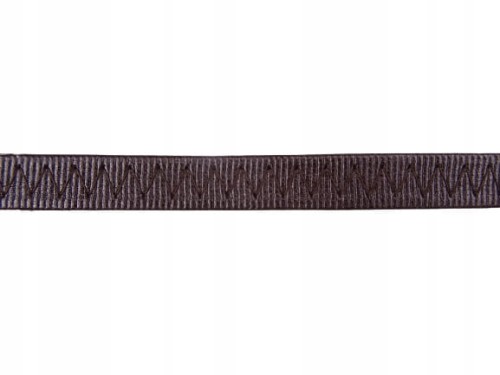 Guma obszywana mocna do butów 8 mm / 100 cm ciemny brąz