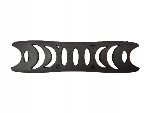 Rączka uchwyt plastikowa do torby walizki 125 / 28 mm czarny 1 sztuka