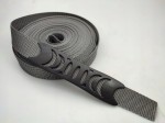 Rączka uchwyt plastikowa do torby walizki 125 / 28 mm czarny 1 sztuka