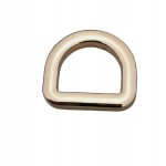 Półkole metalowe odlew 16 / 13,5 / 4 mm 1 sztuka złoty