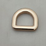 Półkole metalowe odlew 16 / 13,5 / 4 mm 1 sztuka złoty
