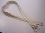 Zamek błyskawiczny rozdzielczy kostkowy # 5 kremowy 60 cm