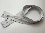 Zamek błyskawiczny rozdzielczy # 5 kostkowy 85 cm jasny szary