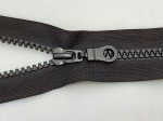 Zamek błyskawiczny kostkowy rozdzielczy # 5 czarny 60 cm