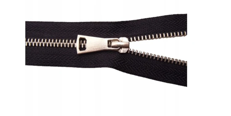 Zamek suwak metalowy rozdzielczy 5 chrom 90 cm