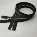 Zamek suwak metalowy rozdzielczy # 4 chrom 60 cm