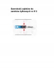 Taśma suwakowa spiralna żyłkowa # 3 zamek błyskawiczny 1 metr czarny