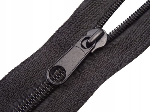 Taśma suwakowa spiralna # 8 żyłkowa 1 metr + 1 suwak czarny