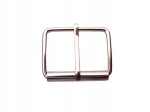 Klamra metalowa rymarska do paska 35 / 25 / 3 mm nikiel 10 sztuk (8)