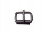 Klamra metalowa rymarska do paska 20 / 12 / 3 mm CZARNY MAT 10 sztuk (4)