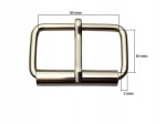 Klamra rymarska 30 / 16 / 3 mm srebrny 1 sztuka