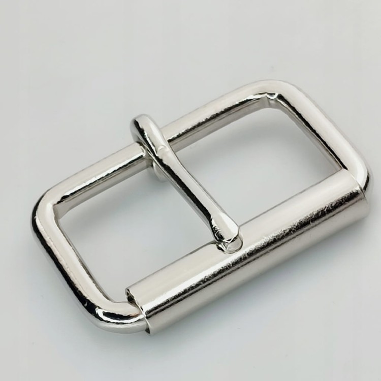 Klamra mocna rymarska z rolką - niklowane 50 mm nośność do 150 kg (13)