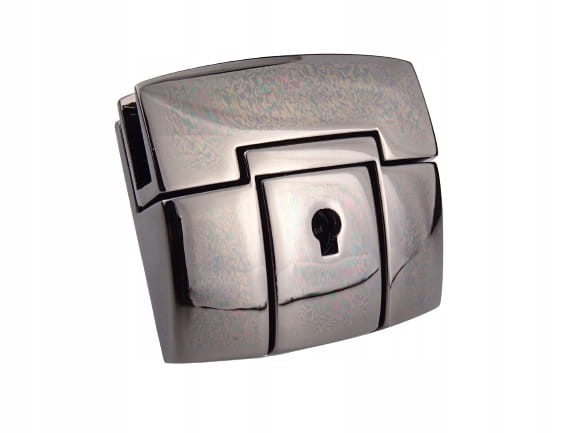 Zamek zapięcie do torebki 50 x 46 mm czarny nikiel
