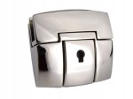 Zamek zapięcie metalowe do torebki 50 x 46 mm nikiel
