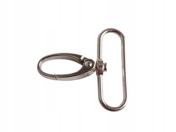Karabińczyk metalowy 35 38 40 mm do paska torebki (24)