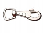 Karabińczyk metalowy mocny do torby 23 mm 2,3 cm nikiel (10)