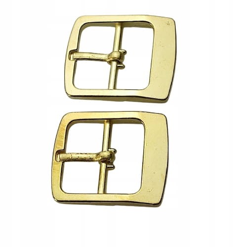 Klamerki sprzączki do butów paska 25 mm złoty (37)