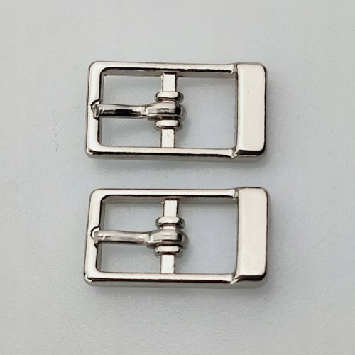 Klamerki sprzączki do butów paska 8 mm srebrny 2 szt (3)