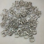 Klamerki klamerka Polskie sprzączki do butów 12 mm srebrny 100 sztuk (44)