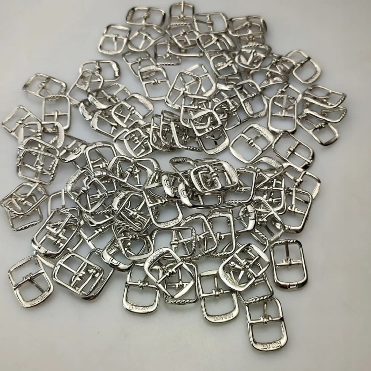 Klamerki klamerka Polskie sprzączki do butów 12 mm srebrny 100 sztuk (44)