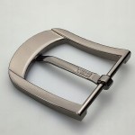 Klamra metalowa do paska do spodni 4 cm 40 mm czarny nikiel odlew (65)