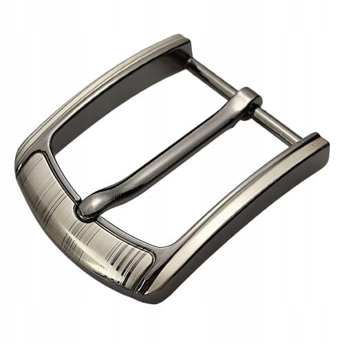 Klamra do paska do spodni 4 cm 40 mm czarny nikiel odlew (64)