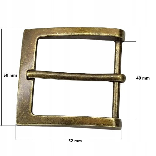 Klamra do paska do spodni 4 cm 40 mm stare złoto (52)