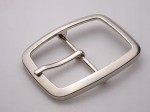 Klamra do paska spodni kurtki damska 40 mm 4 cm srebrny
