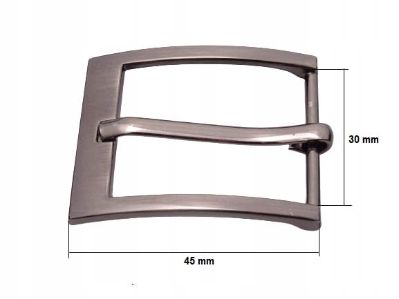 Klamra do paska do spodni 3 cm 30 mm czarny nikiel (27)