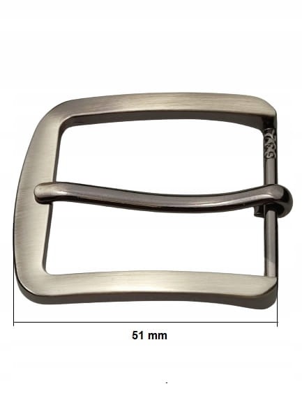 Klamra do paska spodni 3,5 cm 35 mm czarny nikiel (31)