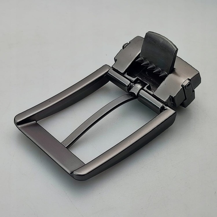 Klamra na zacisk do paska 3,5 cm 35 mm ciemny nikiel satyna (3B)