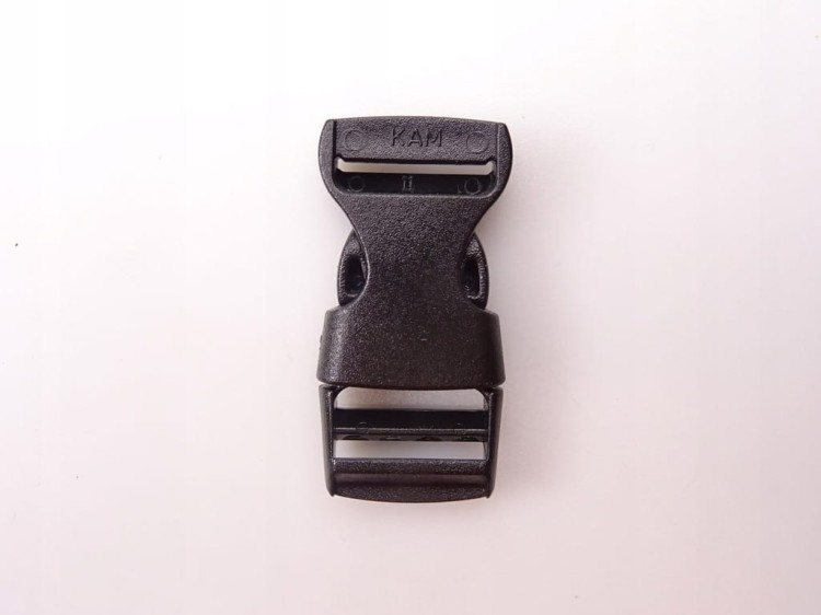 Klamra zatrzaskowa plastikowa 15 mm do paska 1 szt
