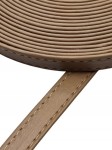 Pasek eko skóra do torebki 12 mm / 1 metr capucino