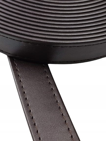 Pasek eko skóra do torebki 25 mm / 150 cm ciemny brąz