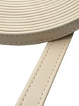 Pasek eko skóra do torebki 19 mm / 150 cm beż