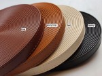 Pasek eko skóra do torebki 19 mm / 150 cm beż