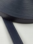 Pasek eko skóra do torebki 19 mm / 150 cm granat