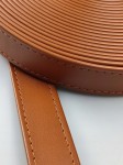 Pasek eko skóra do torebki 25 mm / 1 metr jasny brąz
